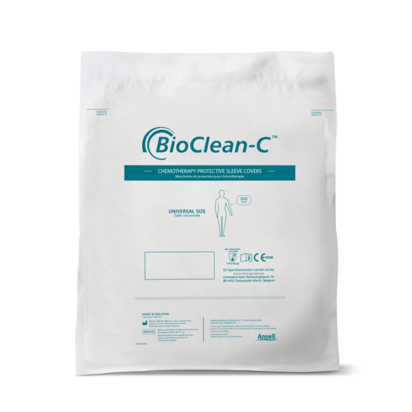 Non-sterile cleanroom sleeve covers, for protection against chemotherapy drugs