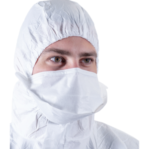 Sterile pouch-style facemask