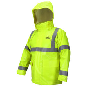 Flame Resistant FR Hi-Vis Rain Jacket