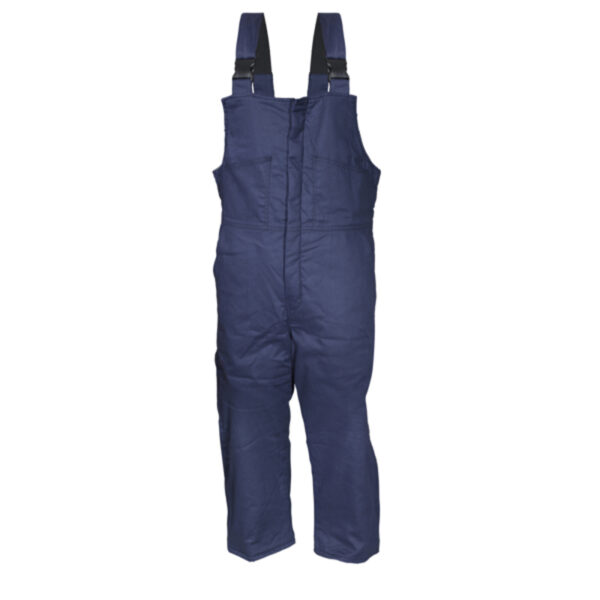 Navy Blue Insulated Flame Resistant FR Bib Overalls