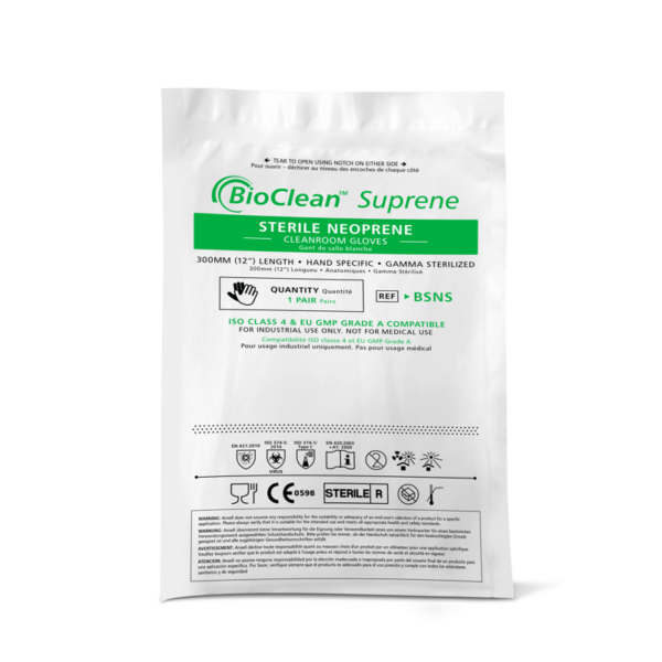 Sterile Neoprene Cleanroom Glove
