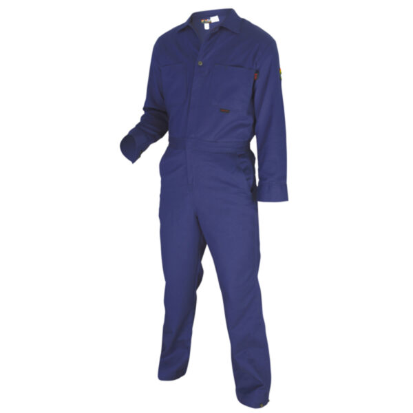 Blue Flame Resistant FR Coveralls