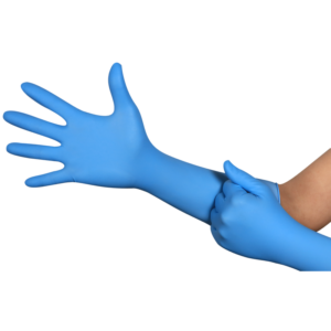 Extra Long Nitrile Exam Gloves