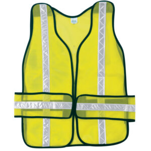 Lime Reflective Hi-Visibility Mesh Safety Vest