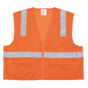 Class 2 Mesh Orange Safety Vest