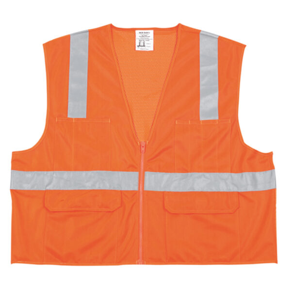 Class 2 Mesh Orange Safety Vest