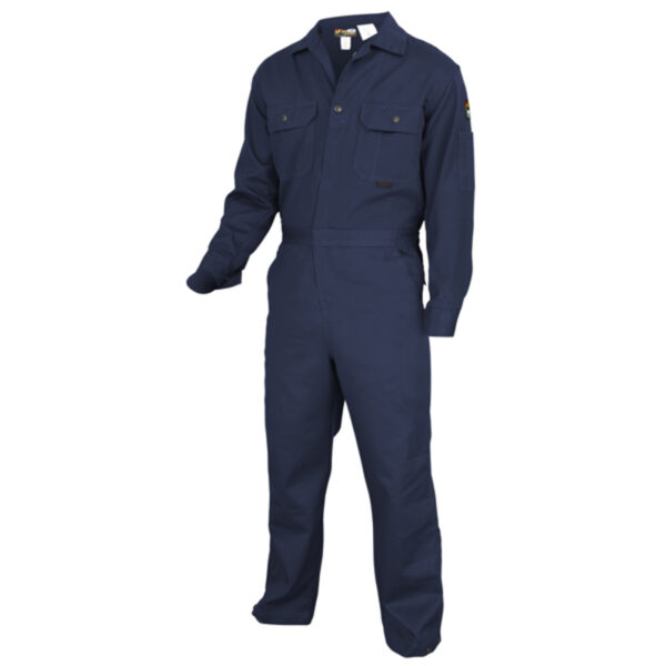 Navy Blue Flame Resistant FR Coverall