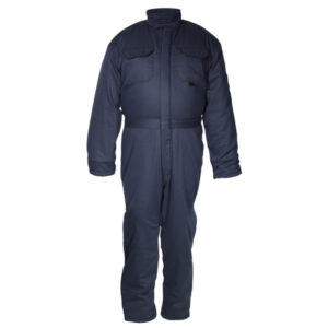 Navy Blue Insulated Flame Resistant FR Coveralls