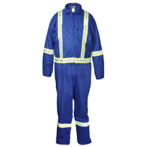 Royal Blue Flame Resistant Reflective FR Coveralls