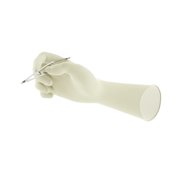 Non-latex, powder-free neoprene surgical gloves, suitable for sensitive skin