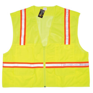 Lime Reflective Hi-Visibility Safety Vest