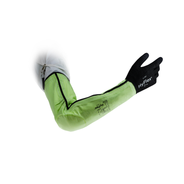 Ansell's most comfortable cut-resistant and high-visibility sleeve.