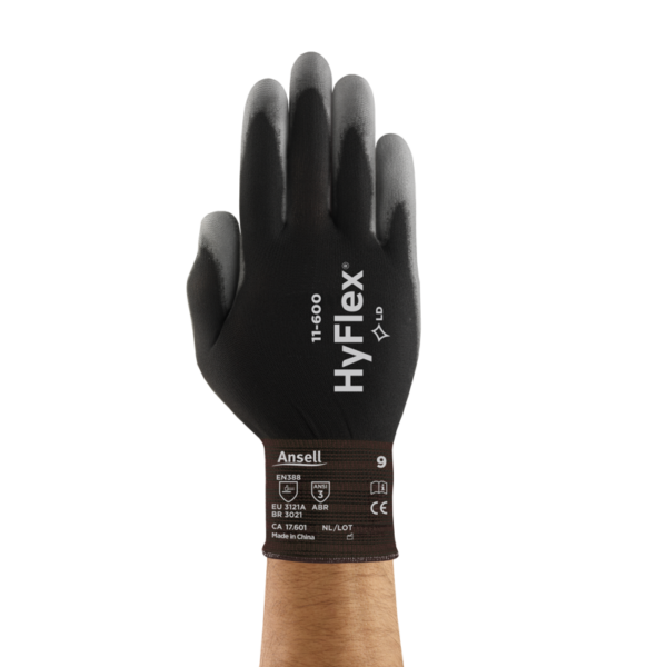 Palm dipped glove for light and delicate applications