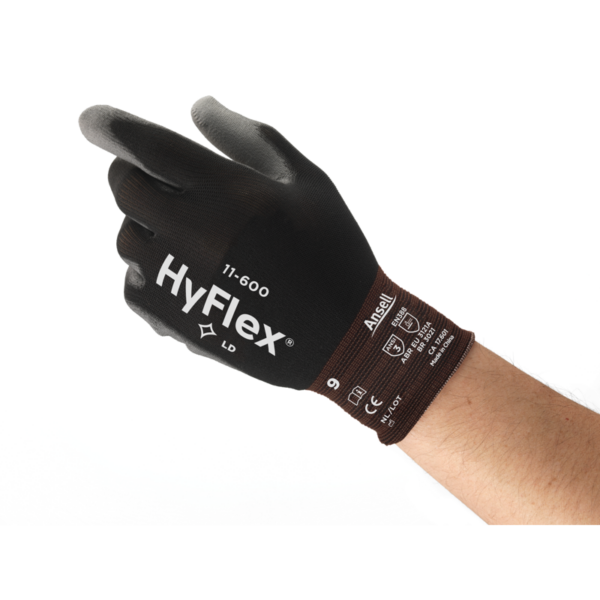 Palm dipped glove for light and delicate applications