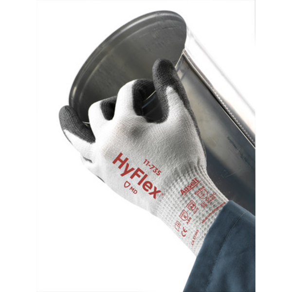 Tough and durable cut protection with a breathable, soft liner