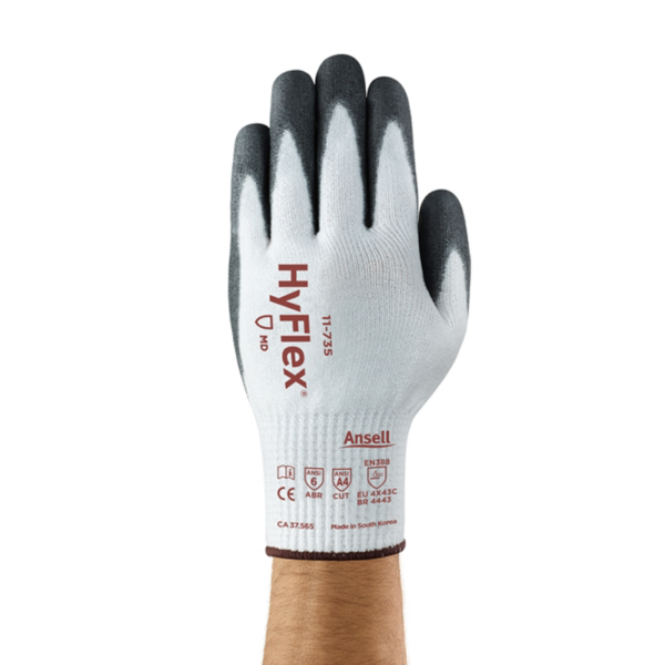 Tough and durable cut protection with a breathable, soft liner