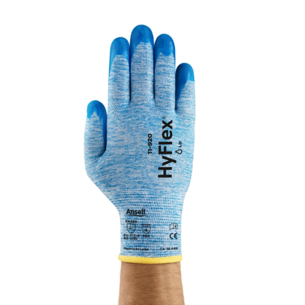 Light duty oil repellent, oil grip multi-purpose glove
