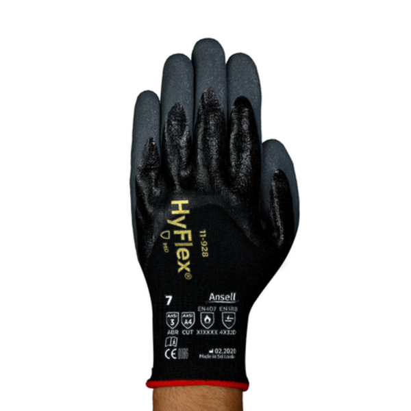 Dual protection from cuts and mechanical fluids