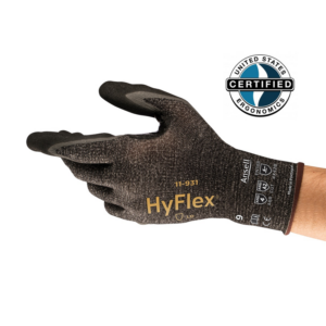 Lightest weight gloves with cut + oil protection for enhanced safety