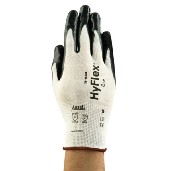 Designed for use in moderately oily manufacturing and maintenance environments