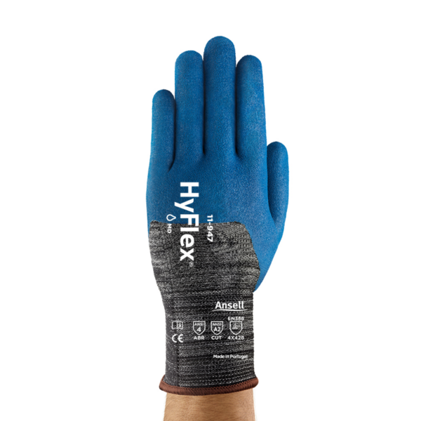 Medium duty cut and abrasion resistant gloves