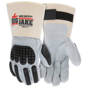 Big Jake® Leather Palm Work Gloves TPR Back
