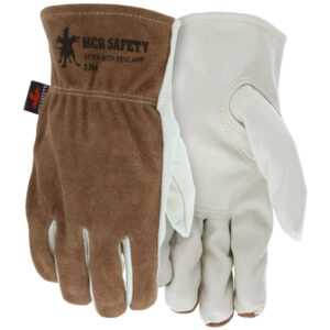 Leather Drivers Work Gloves