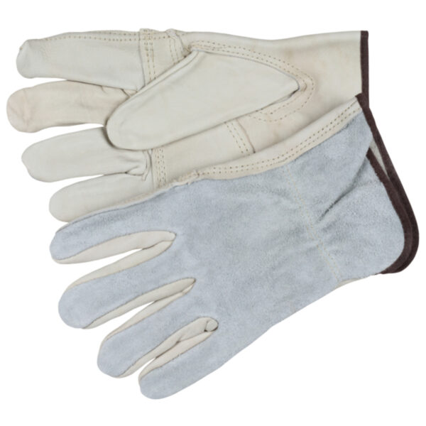 Leather Drivers Work Gloves