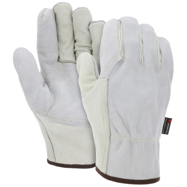 Leather Drivers Double Palm Work Gloves