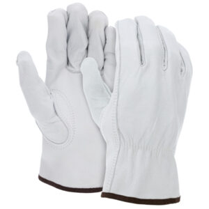 Buffalo Leather Drivers Work Gloves MCR Safety