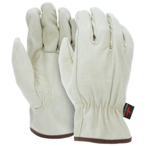 Pigskin Leather Drivers Work Gloves