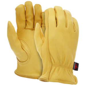 Leather Driver Work Gloves