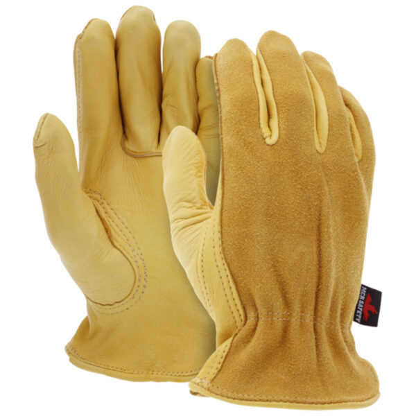 Deerskin Leather Drivers Work Gloves