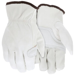 Goatskin Leather Drivers Work Gloves