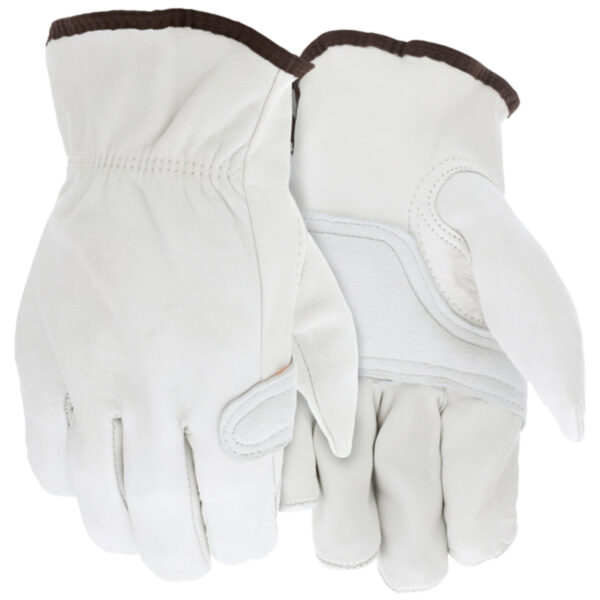 Goatskin Leather Drivers Work Gloves