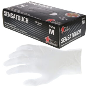 Clear Disposable Vinyl Gloves