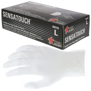 Clear Powder Free Disposable Vinyl Gloves
