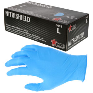 Blue Disposable Nitrile Gloves