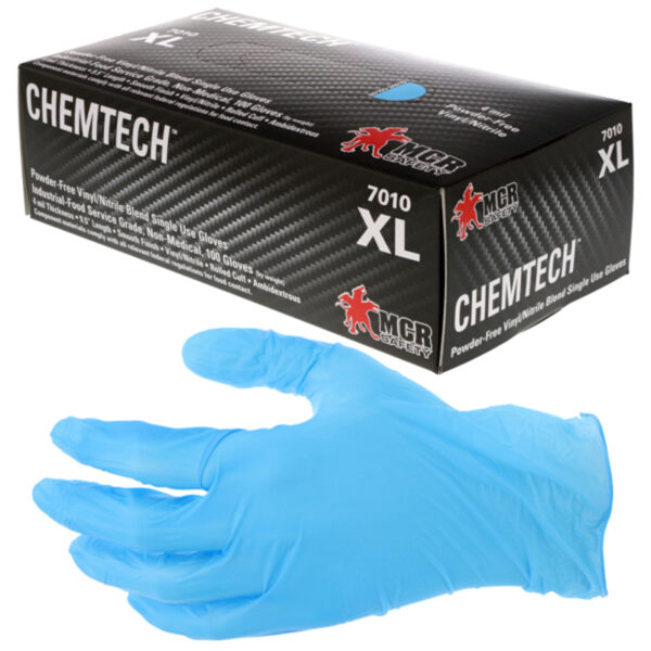 Powder Free Nitrile and Vinyl Disposable Gloves