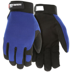 Synthetic Leather Palm Mechanics Work Gloves
