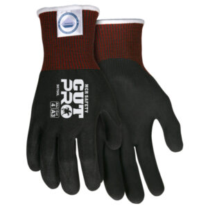 Nitrile Coated Cut Resistant Work Gloves