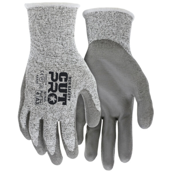 PU Coated Cut Resistant Work Gloves
