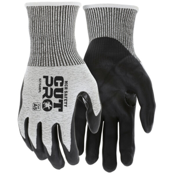 Bi Polymer Coated Cut Resistant Work Glove