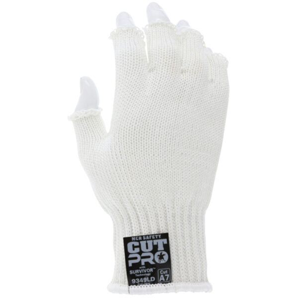 Cut Resistant Fingerless Work Gloves