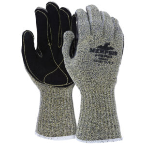 Cut Resistant Leather Palm Work Gloves