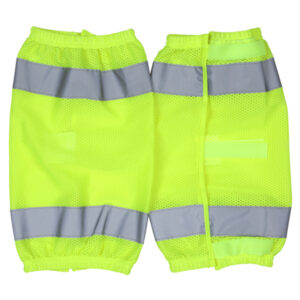 Fluorescent Lime Hi Vis Leg Gaiters