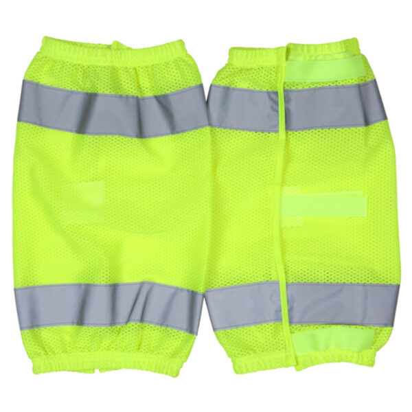 Fluorescent Lime Hi Vis Leg Gaiters