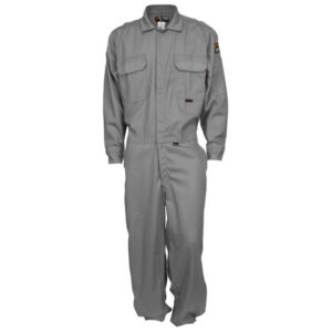 Gray Flame Resistant FR Coverall