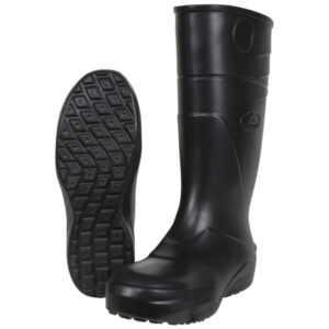 Black EVA Foam Steel Toe Waterproof Rain Boots