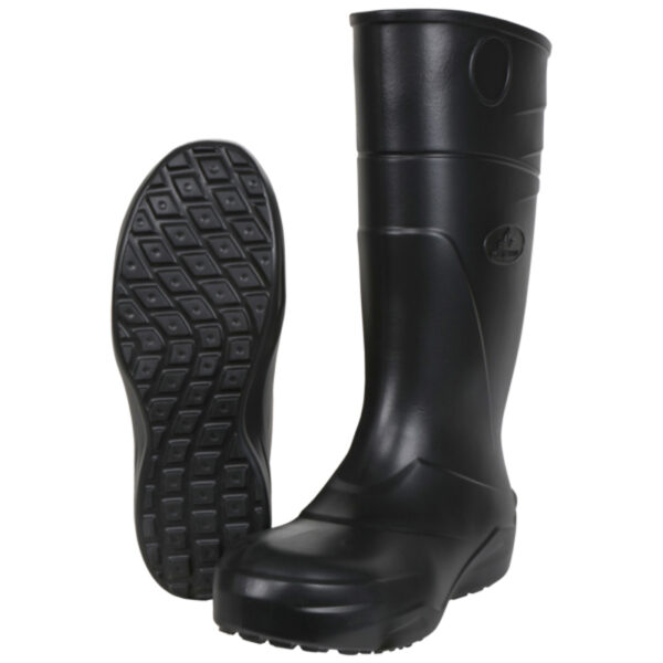 Black EVA Foam Steel Toe Waterproof Rain Boots